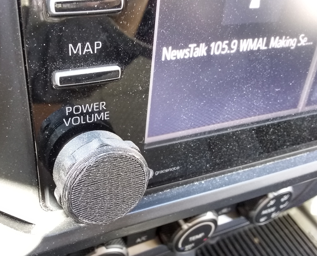 Car Radio Knob