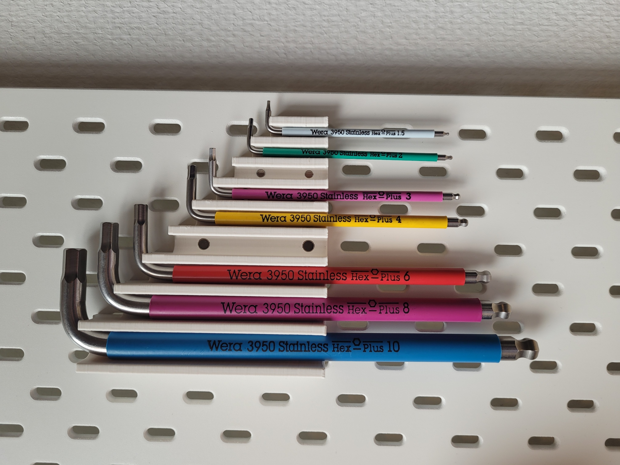Ikea Skadis Wera keys magnetic mount - photo 2