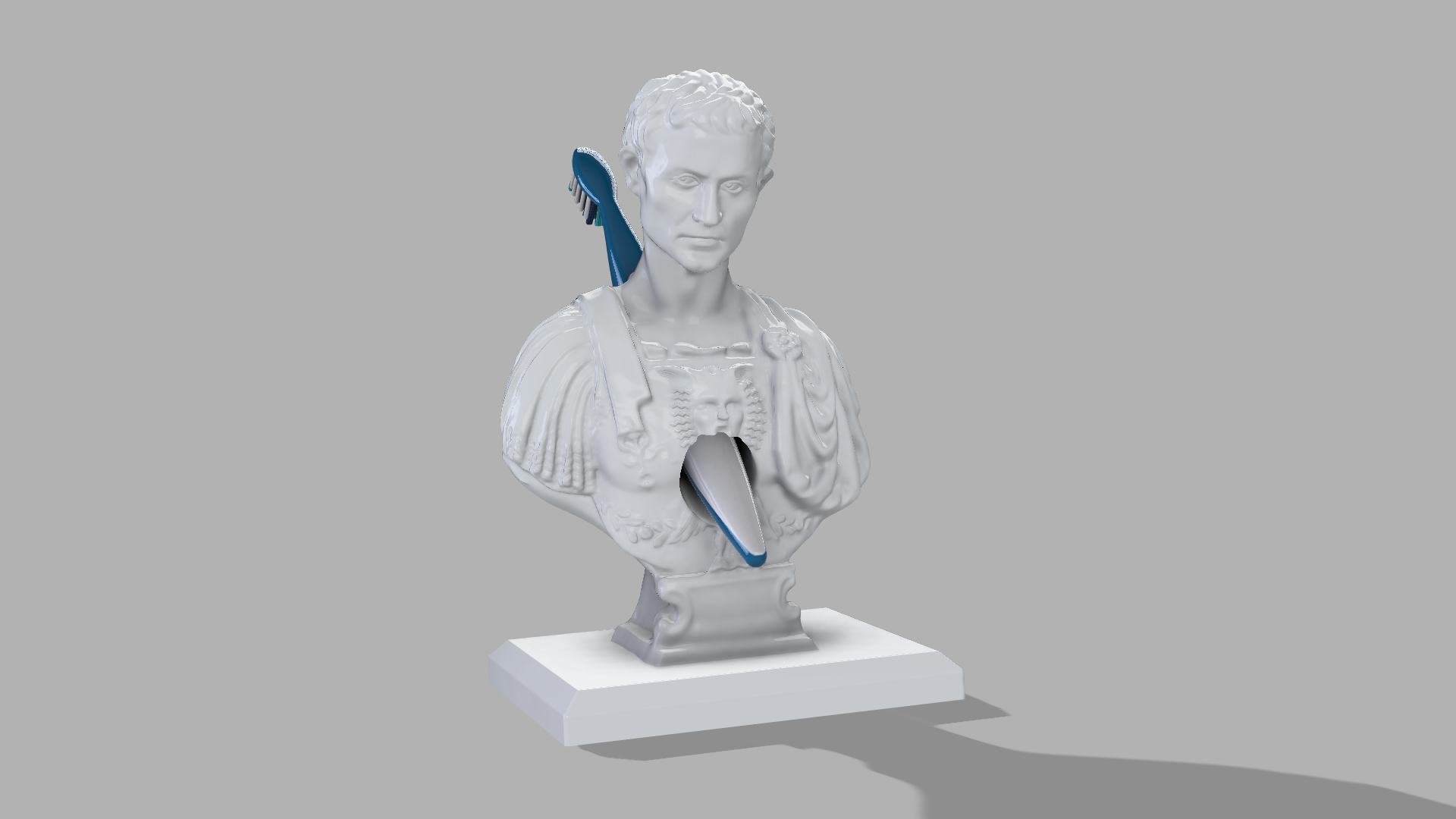Et tu, Toothy? - Julius Caesar Themed Toothbrush Holder