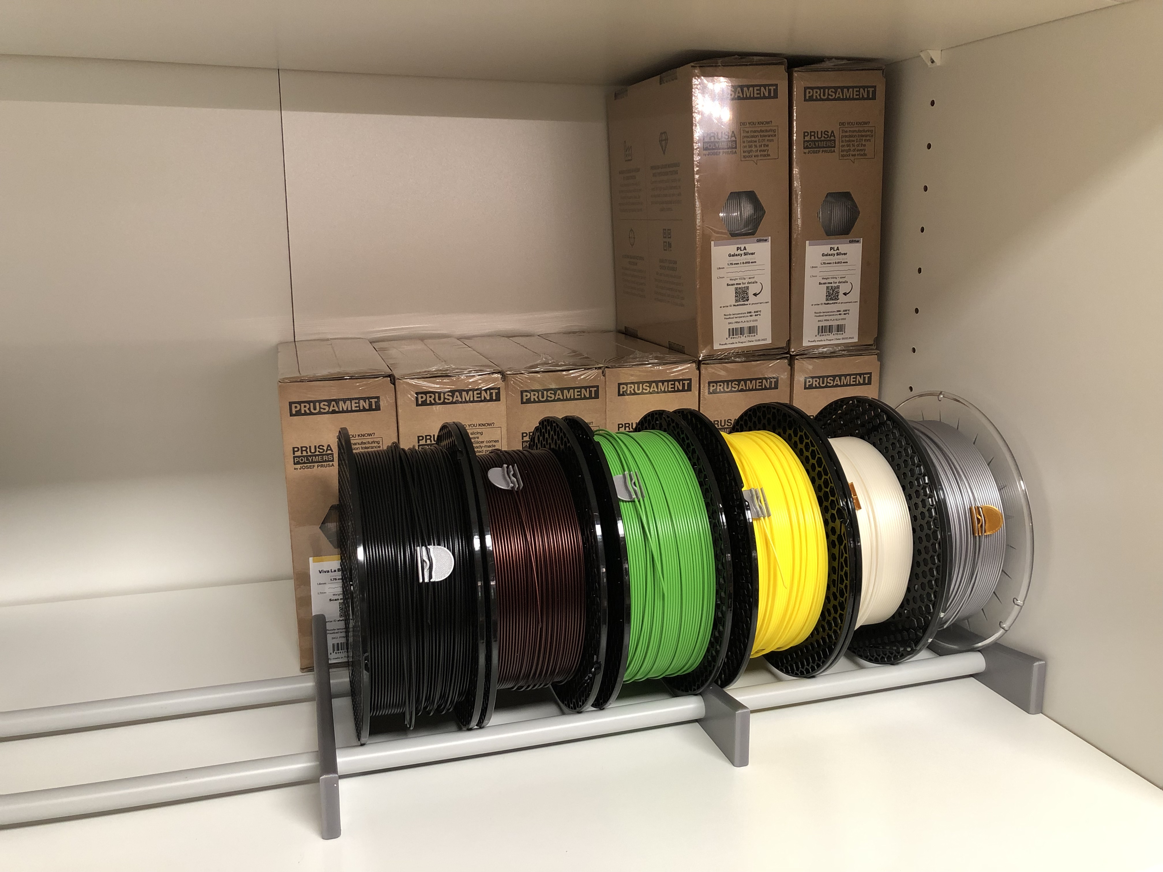 Prusament/Filament/Spool Shelf using 16mm PVC Pipe - photo 2
