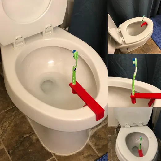 Toilet Toothbrush Holder