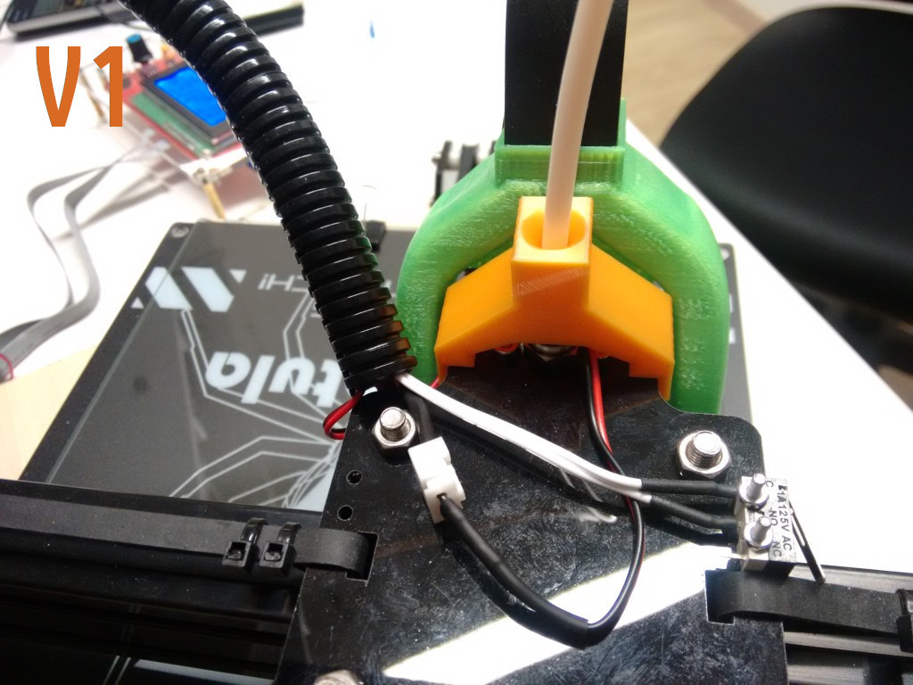Bowden tube support clamp for Tevo Tarantula - photo 2