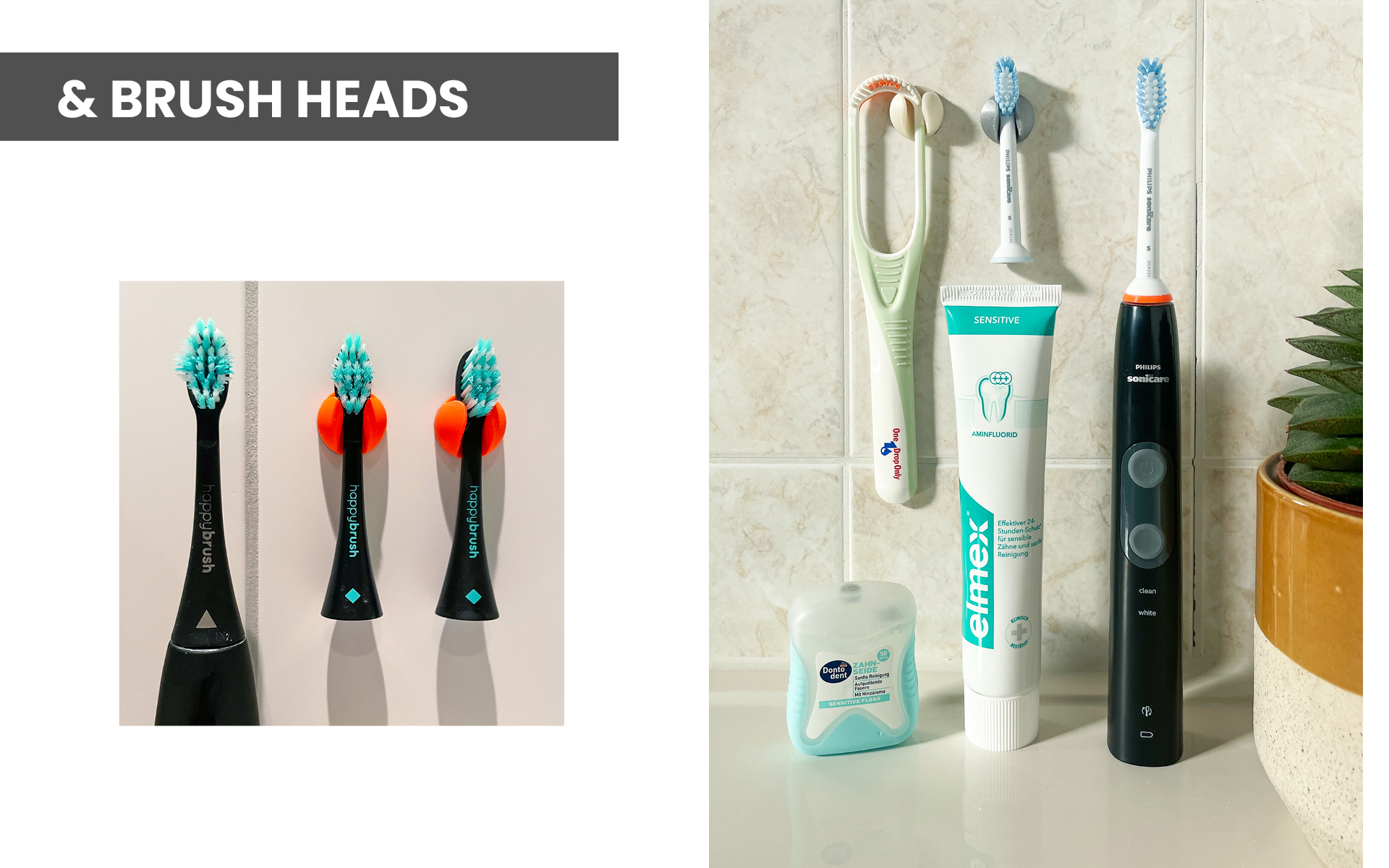 Simple yet elegant toothbrush holder/ hanger - photo 3