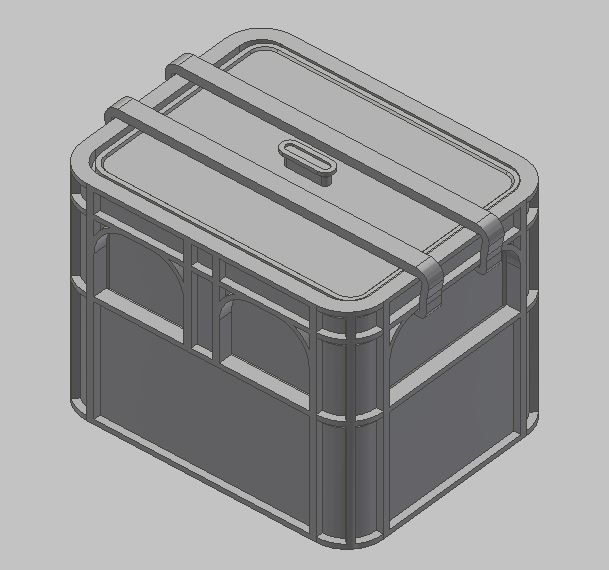 Beer crate battery holder AA AAA + boxes - photo 4