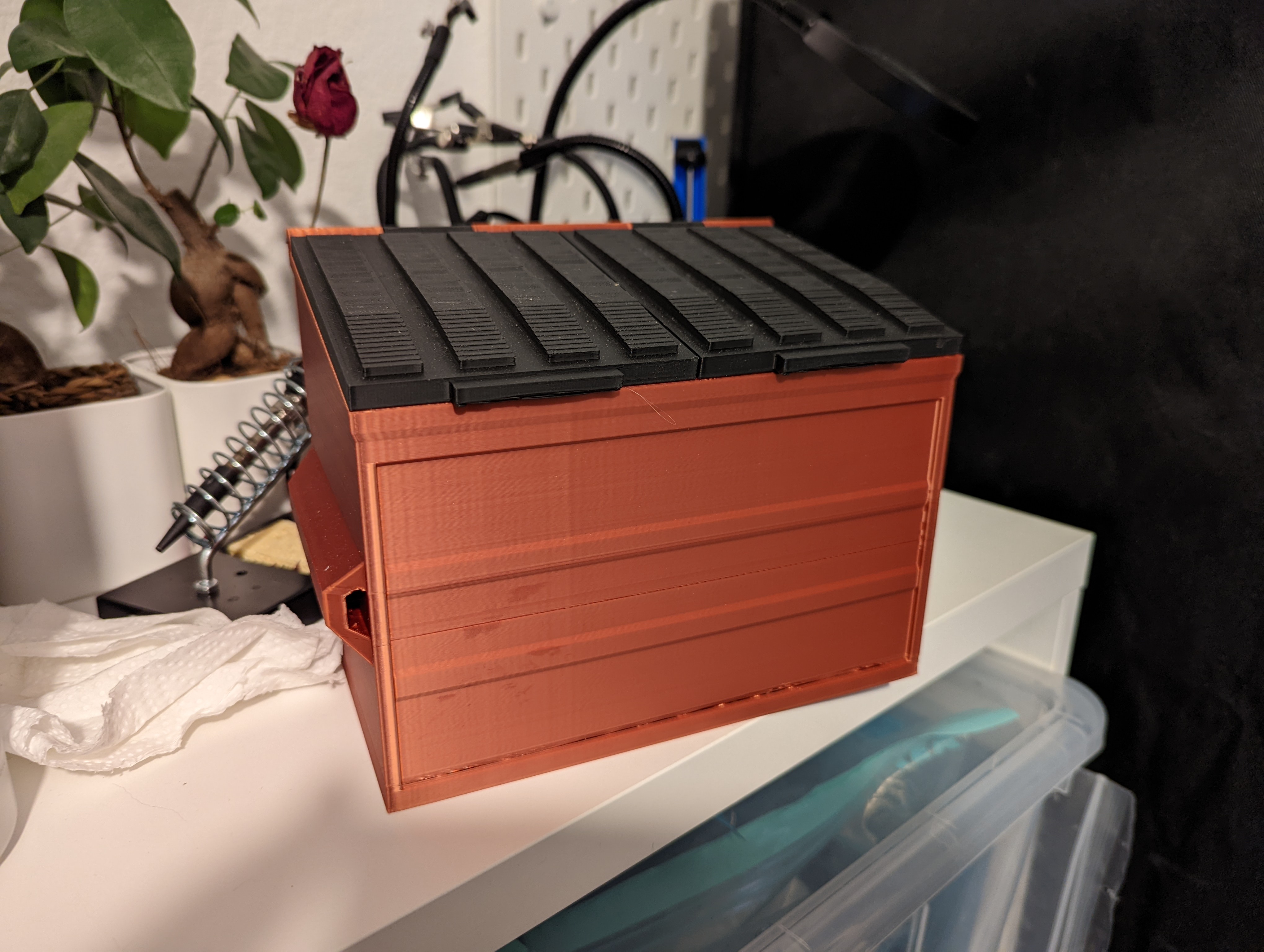 Small Dumpster Garbage Bin for failed prints - photo 2