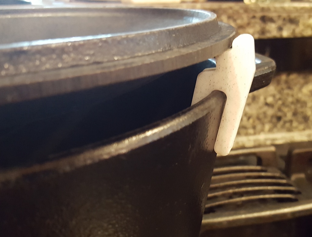 Cast Iron Dutch Oven / Frying Pan Lid Spacer - photo 3