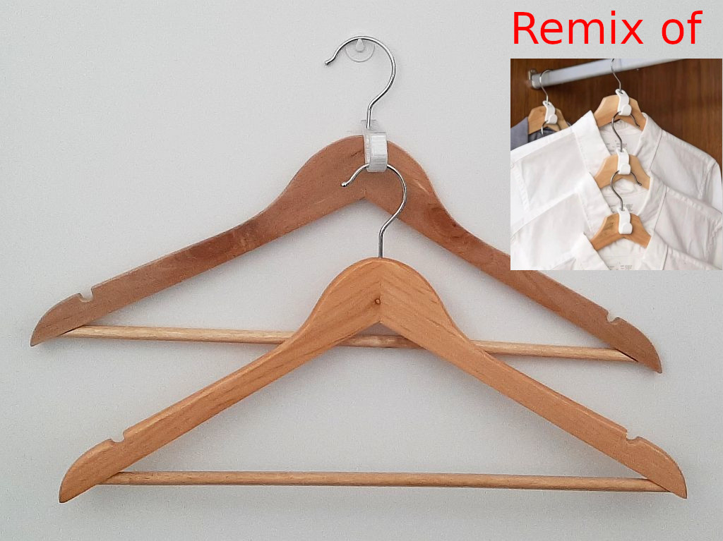 Parametric Clothes Hanger Hook(Closet Hook)