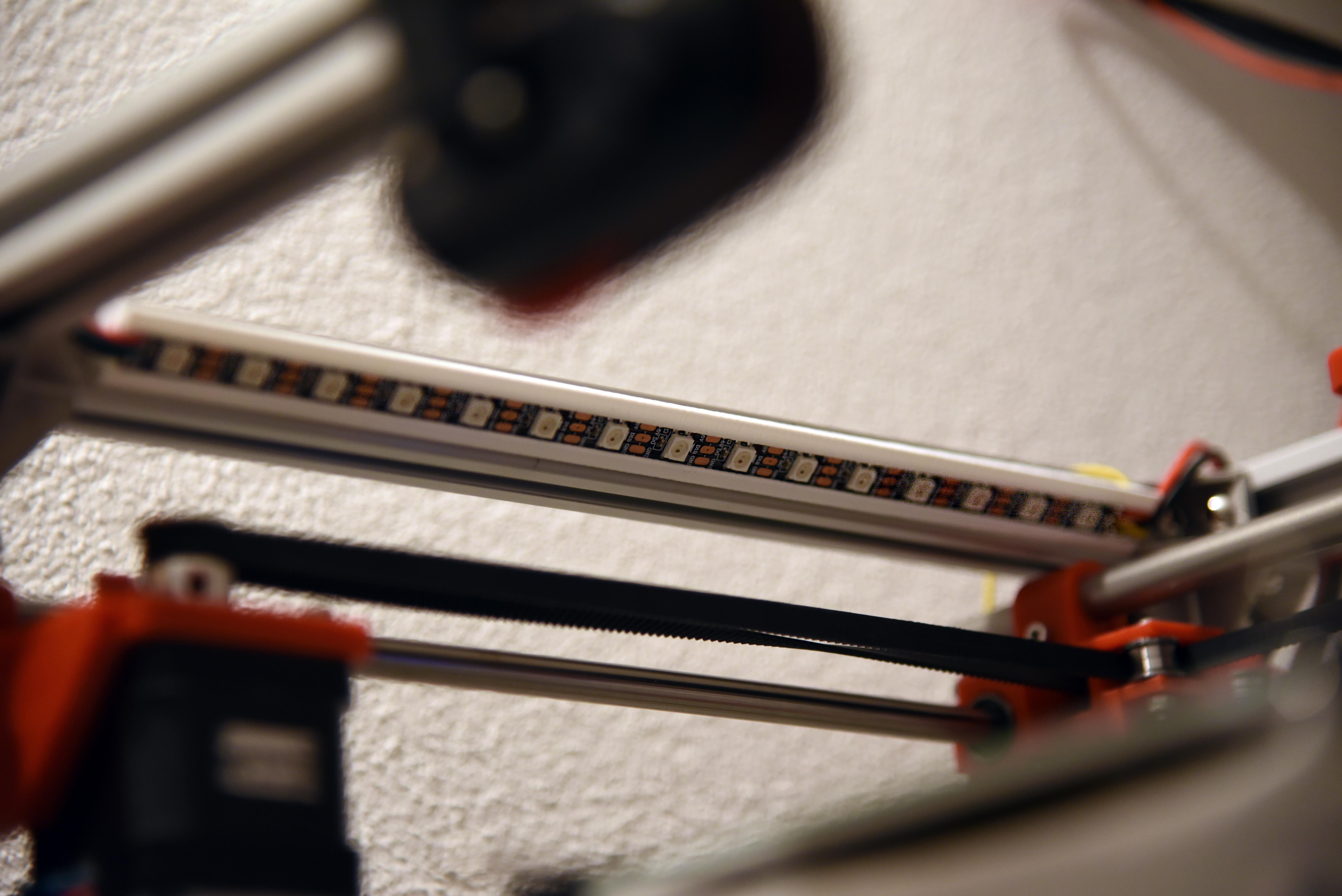 10 mm Slide-IN LED Strip mount for 2020 - photo 2