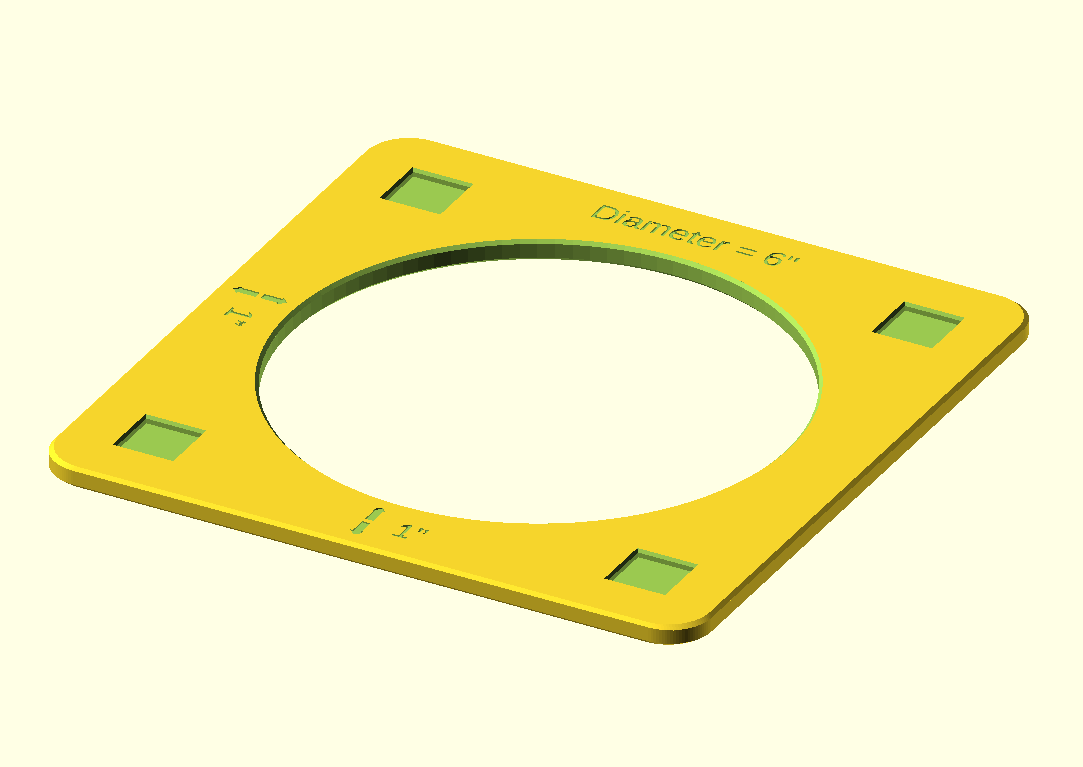 Router Hole Cutting Jig - photo 2