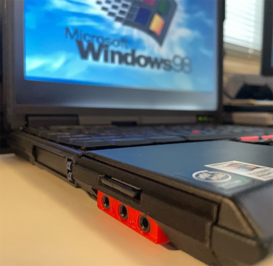 IBM ThinkPad T22 External SD Card HDD Caddy - photo 2