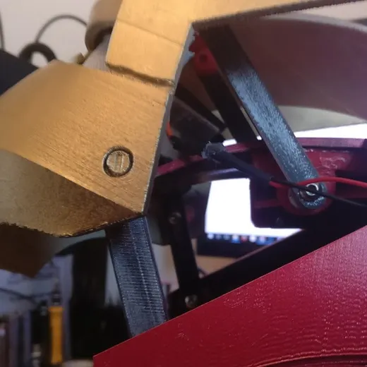 Servo Hinge for Iron Man Helmet
