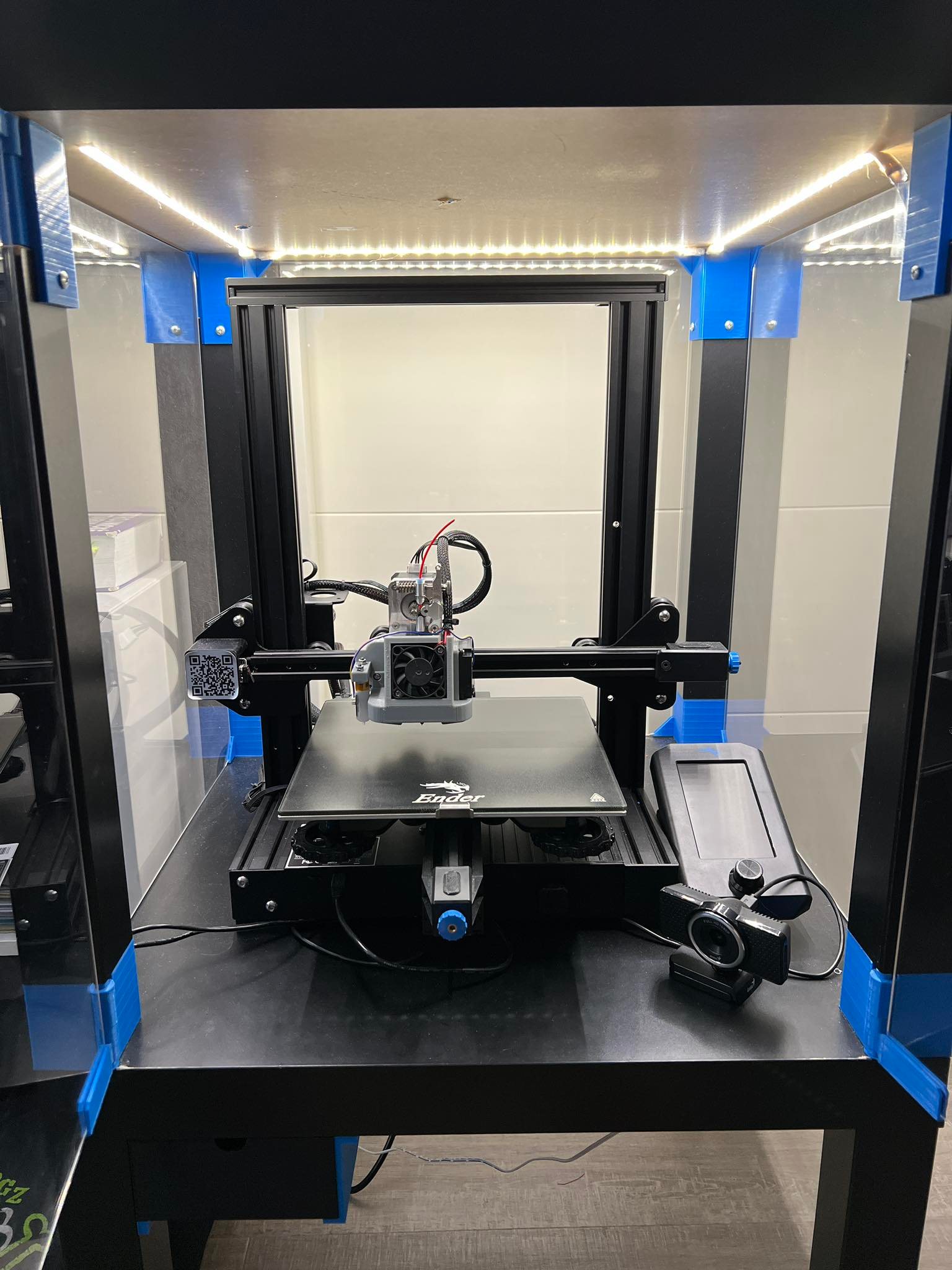 Ikea lack enclosure - Extended for Ender 3v2
