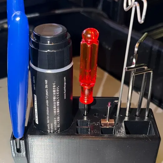 Flashforge AD5X Tool Holder with Nozzle Storage - photo 2