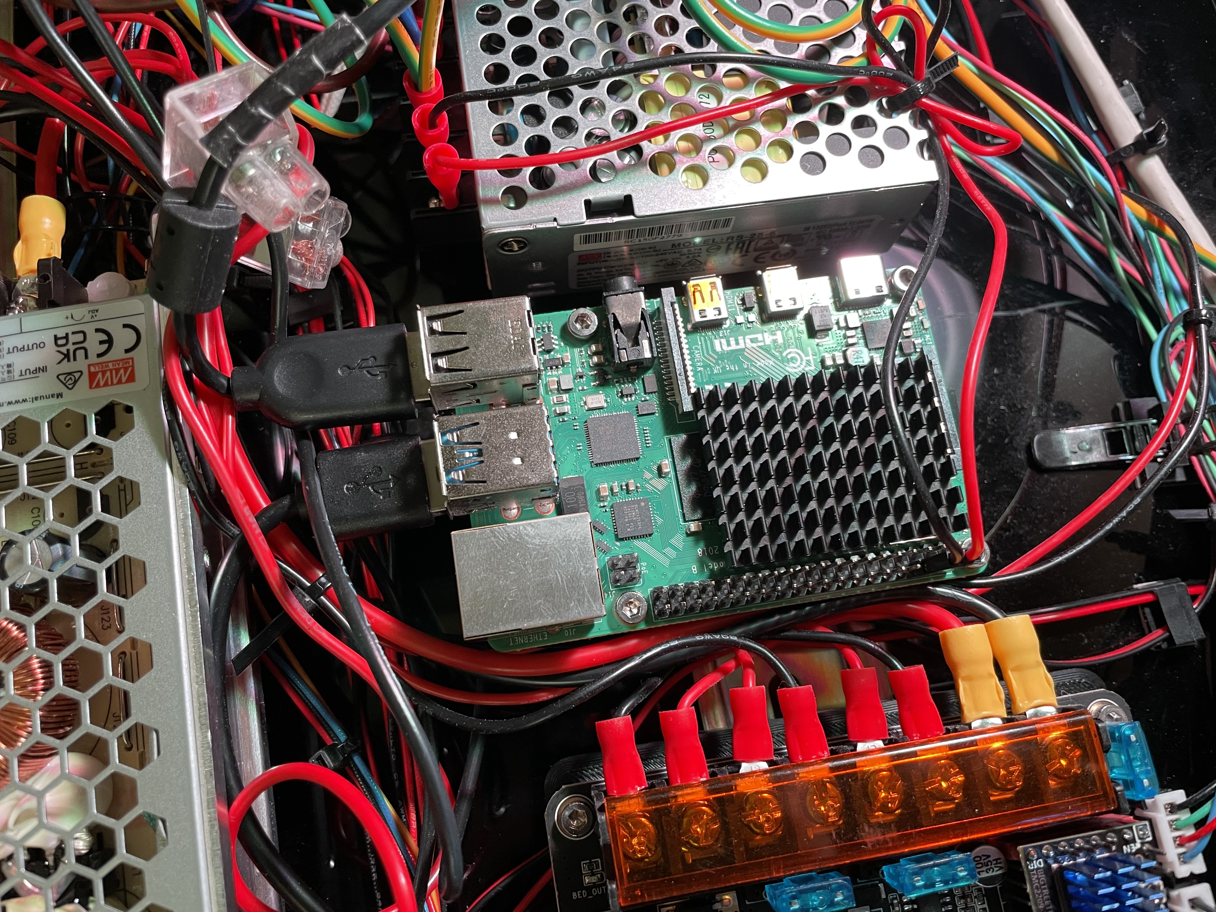 Raspberry PI din rail mount - photo 2