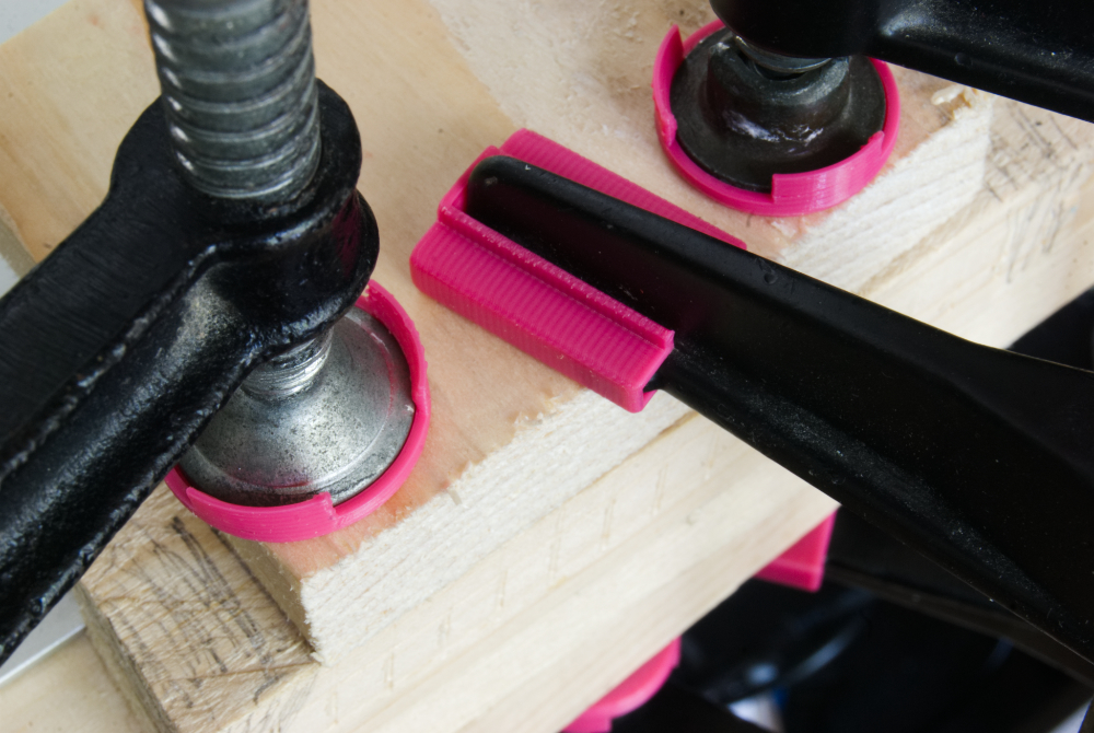 C-clamp / G-clamp cap and top - photo 2