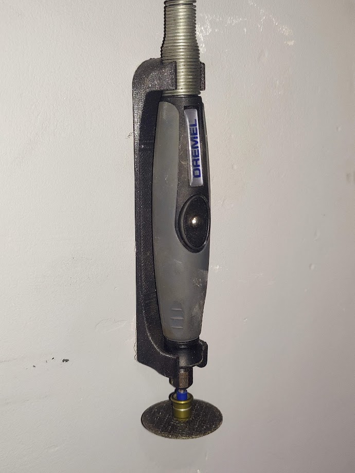 Dremel Flex Shaft wall mount