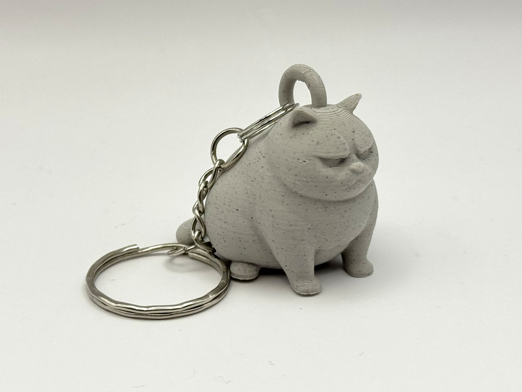 Grumpy Cat Keychain