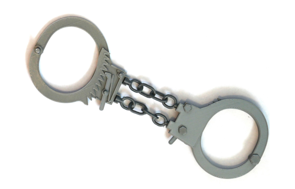 Keyless Toy Handcuffs – Fully Printable - photo 2