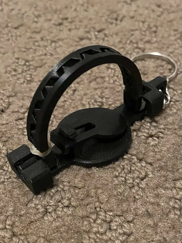 Mini bear trap keychain remix - photo 2