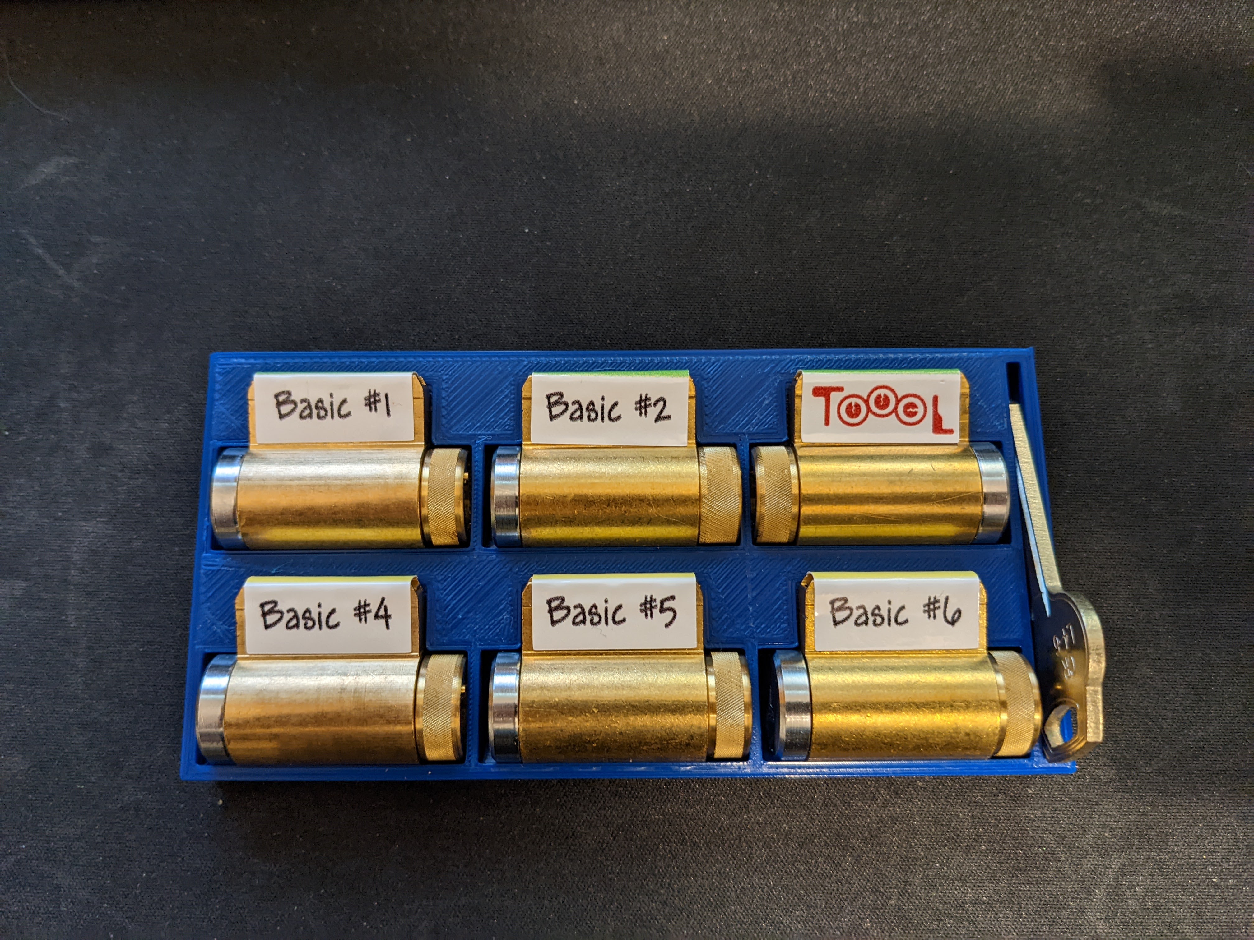 Training lock tray