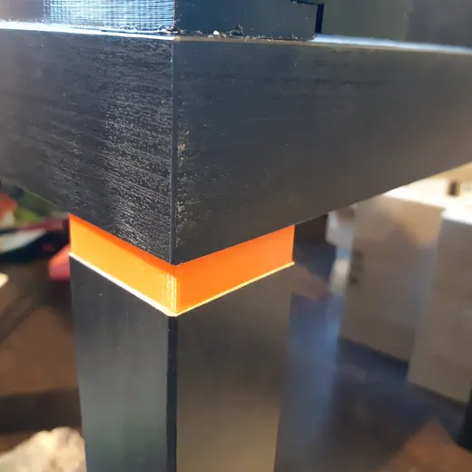 Legs spacer for Ikea Lack MMU2S enclosure