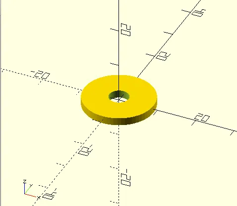 Parametric Washer/Spacer