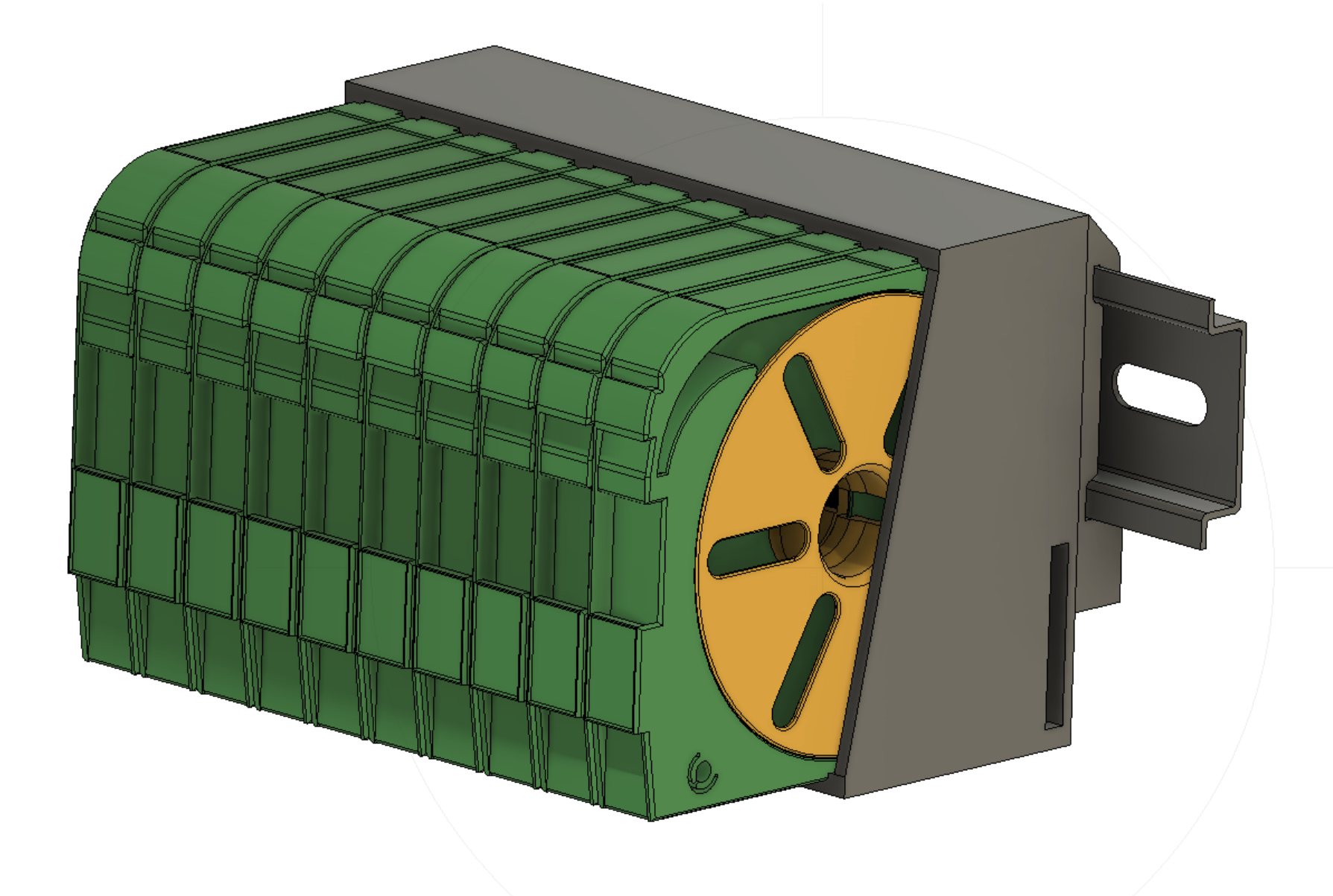SMD Storage Cartridges with DIN-Rail Dock