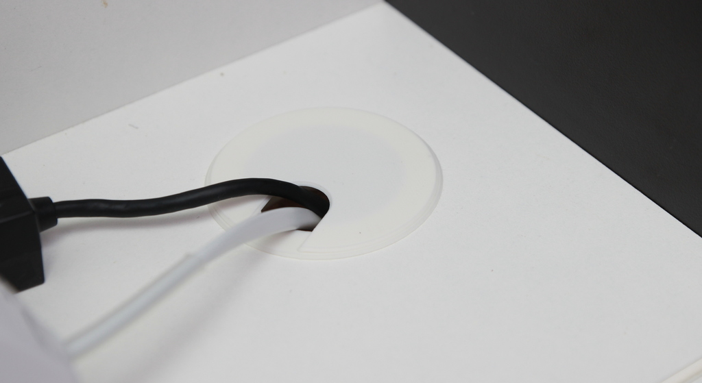 Desk cable grommet - photo 2