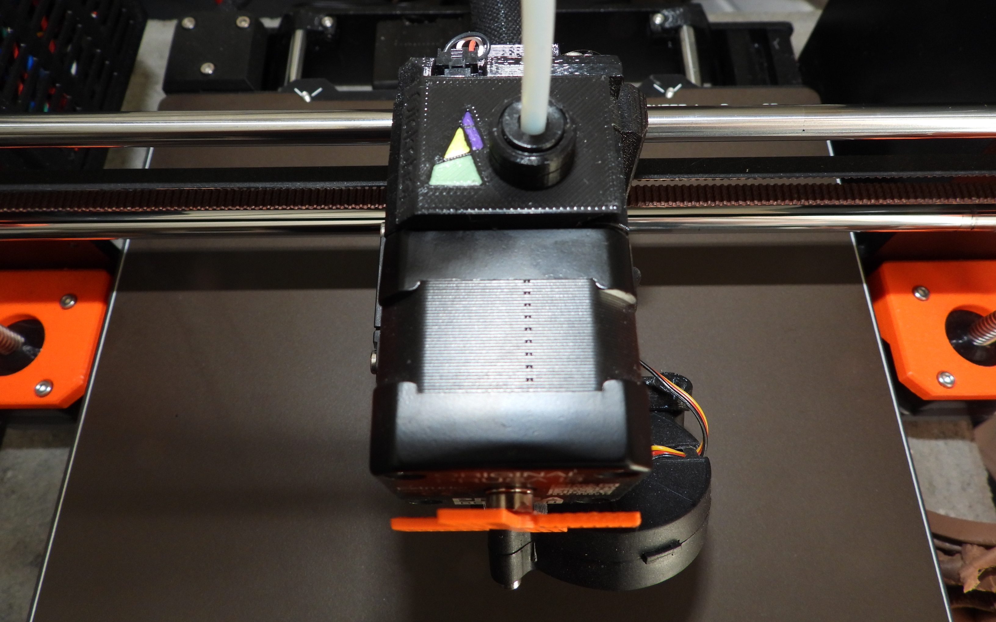 Mosaic Palette 3 pro Extruder clip for Original Prusa i3 Mk3S+