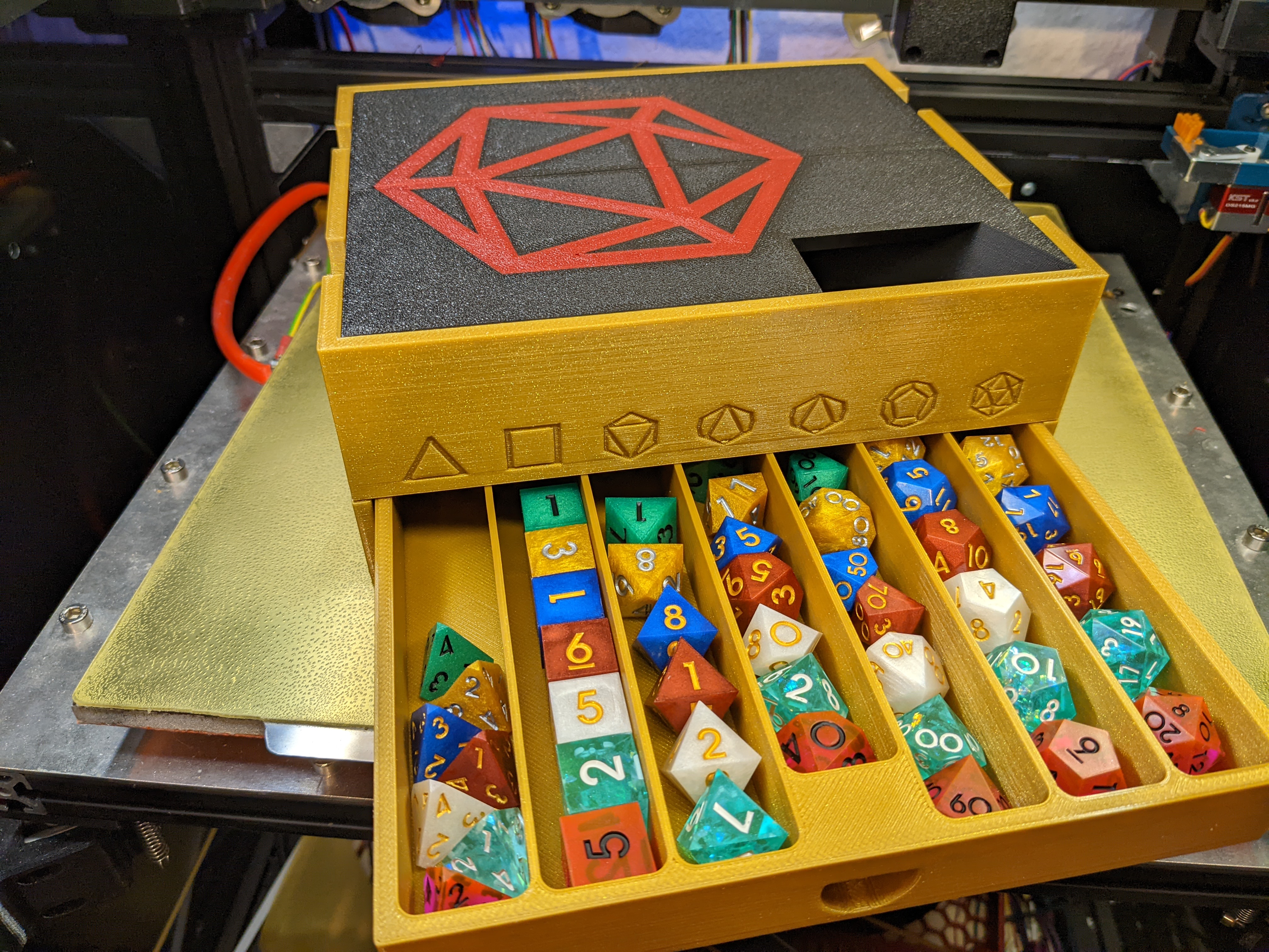 Magnetic Dice Box, Tray, and Tower - photo 2