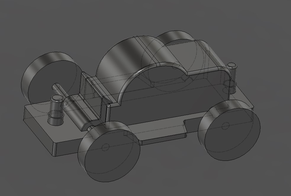 Pull-Back Toy Car Chassis/Base Reference - photo 2