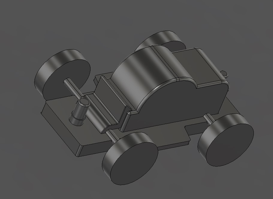 Pull-Back Toy Car Chassis/Base Reference