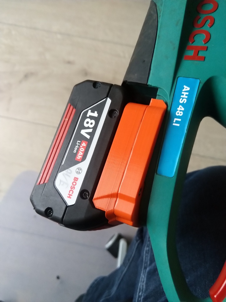 Blue bosch to green bosch battery adapter