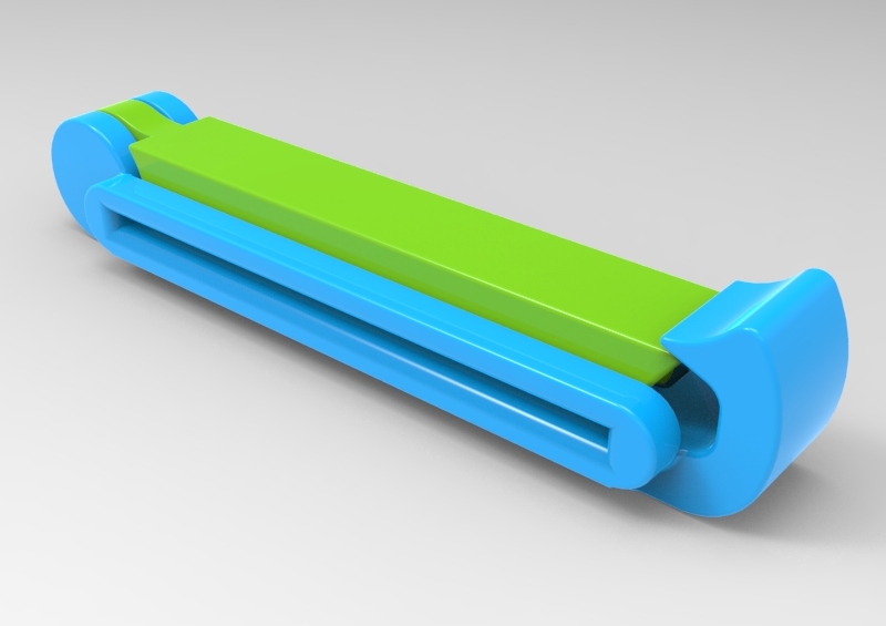 toothpaste squeezer w snap clamp