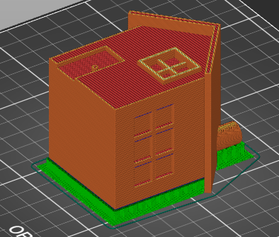 generic house figurine