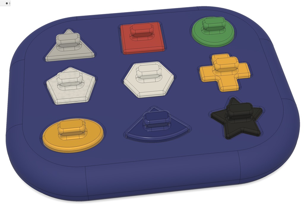 Shape Tray Toy for Baby - photo 3