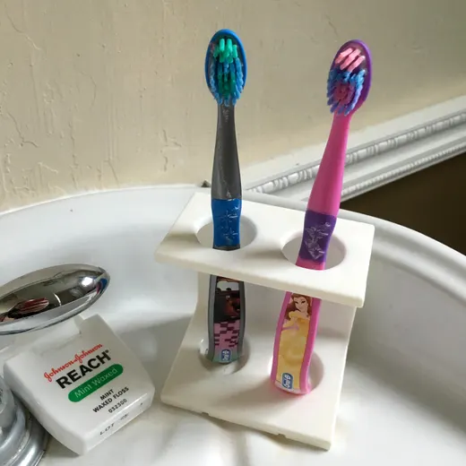 Wide ToothBrush Holder