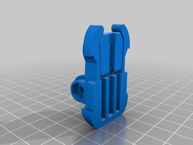 Lockable GoPro quick release clip - photo 2