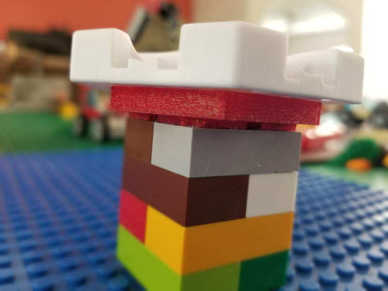 Lego to Gravitrax adapter - photo 2