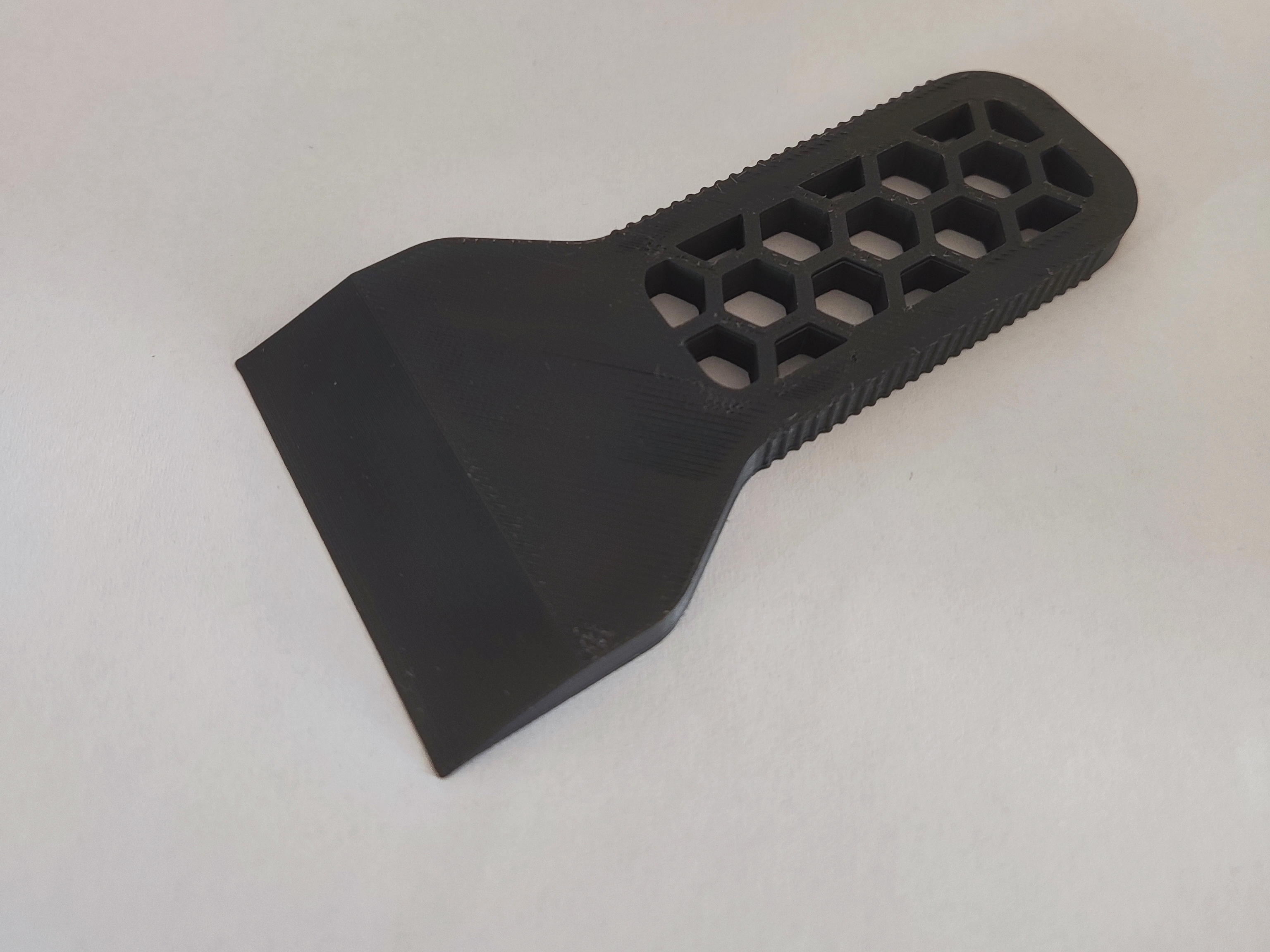 3D Printer Bed Scraper | Print Removal Tool | Grip Handle - photo 2