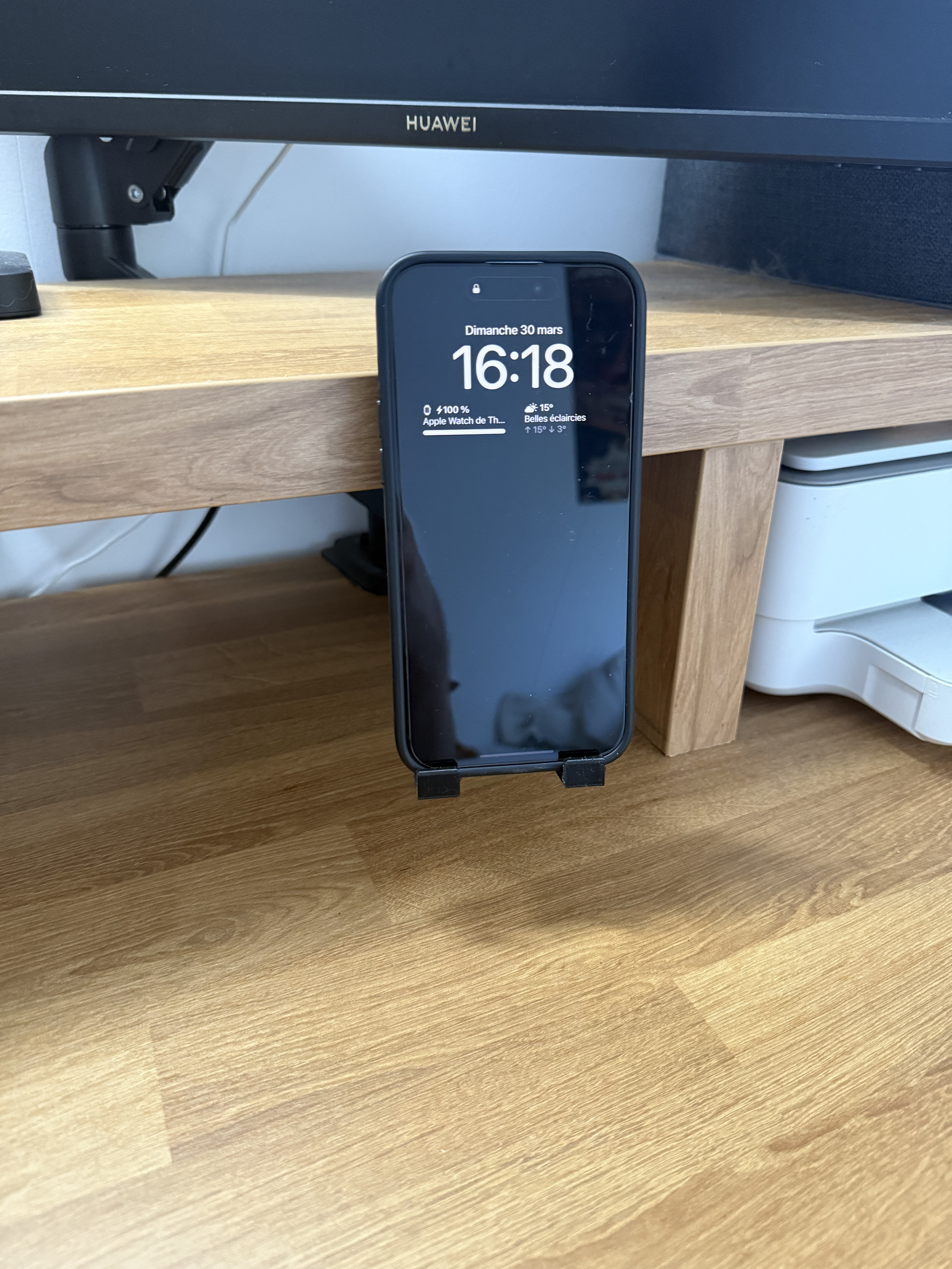 Adjustable Desk Shelf Phone Holder - photo 4