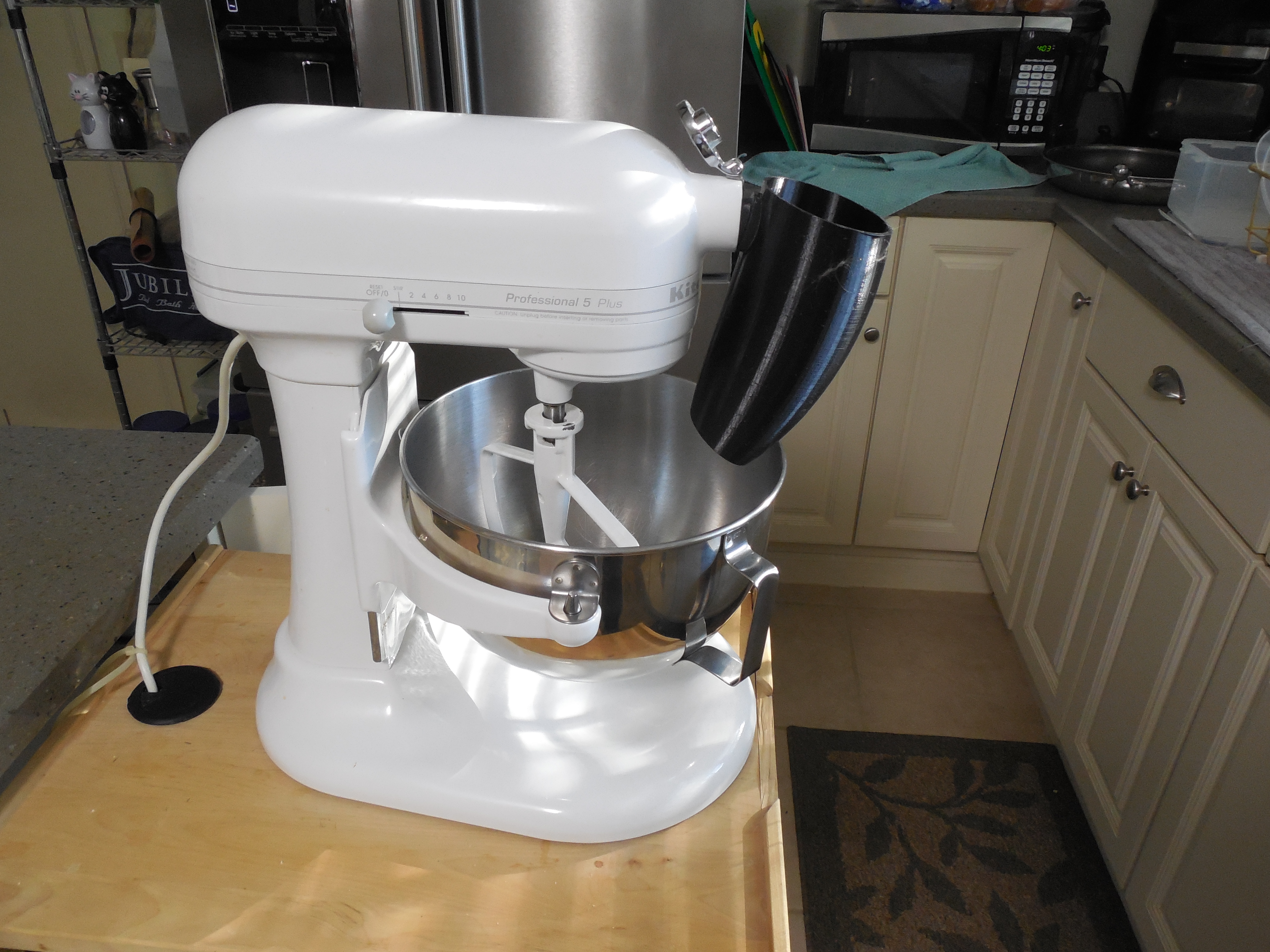 Kitchen Aid stand mixer funnel