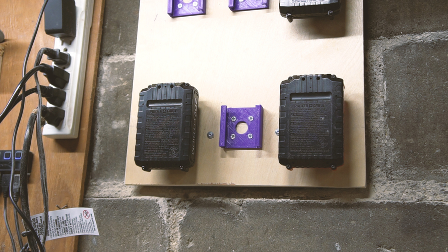 Porter Cable 20V Battery Holder