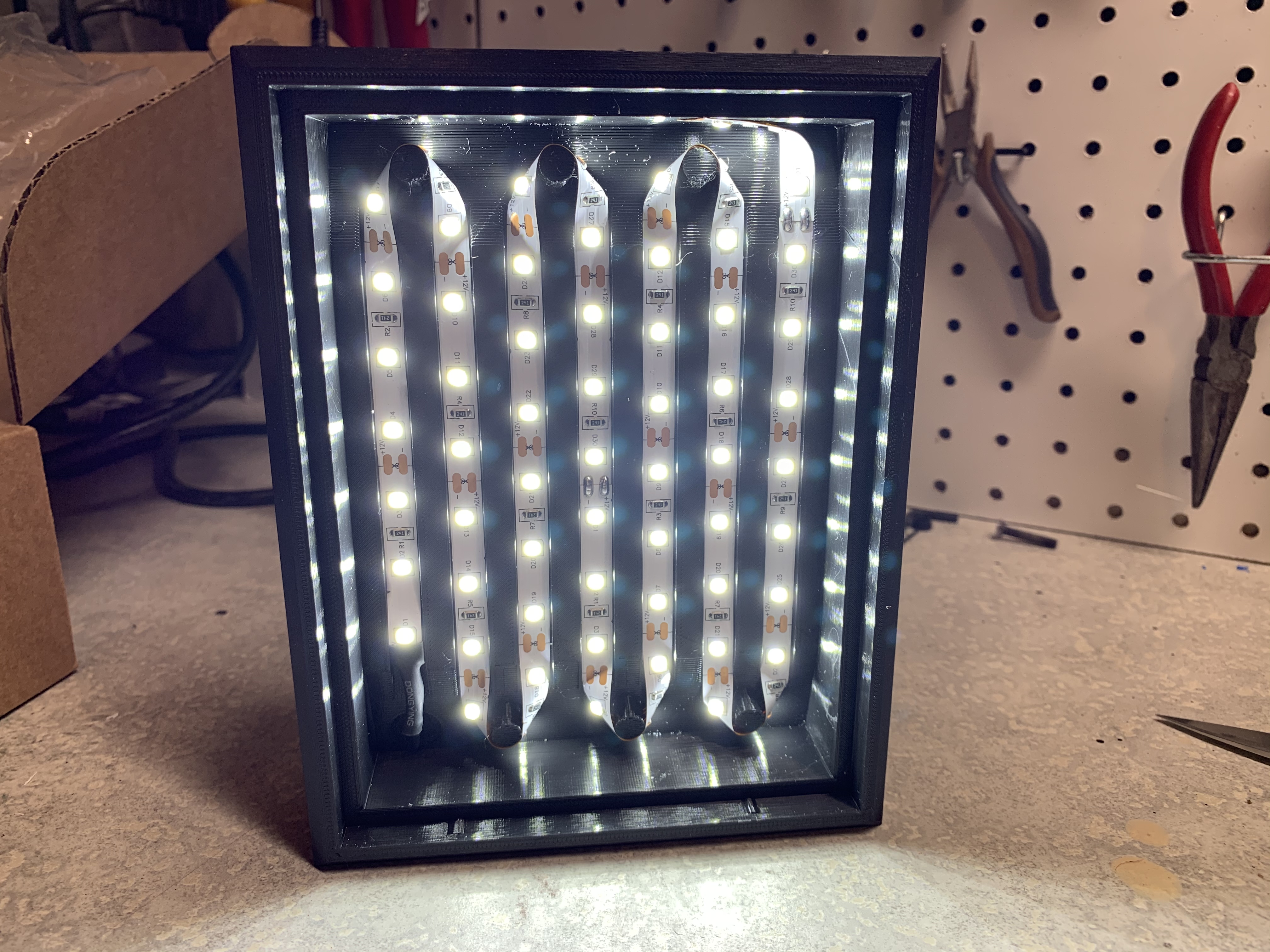 Lithophane Stand Light Box LED