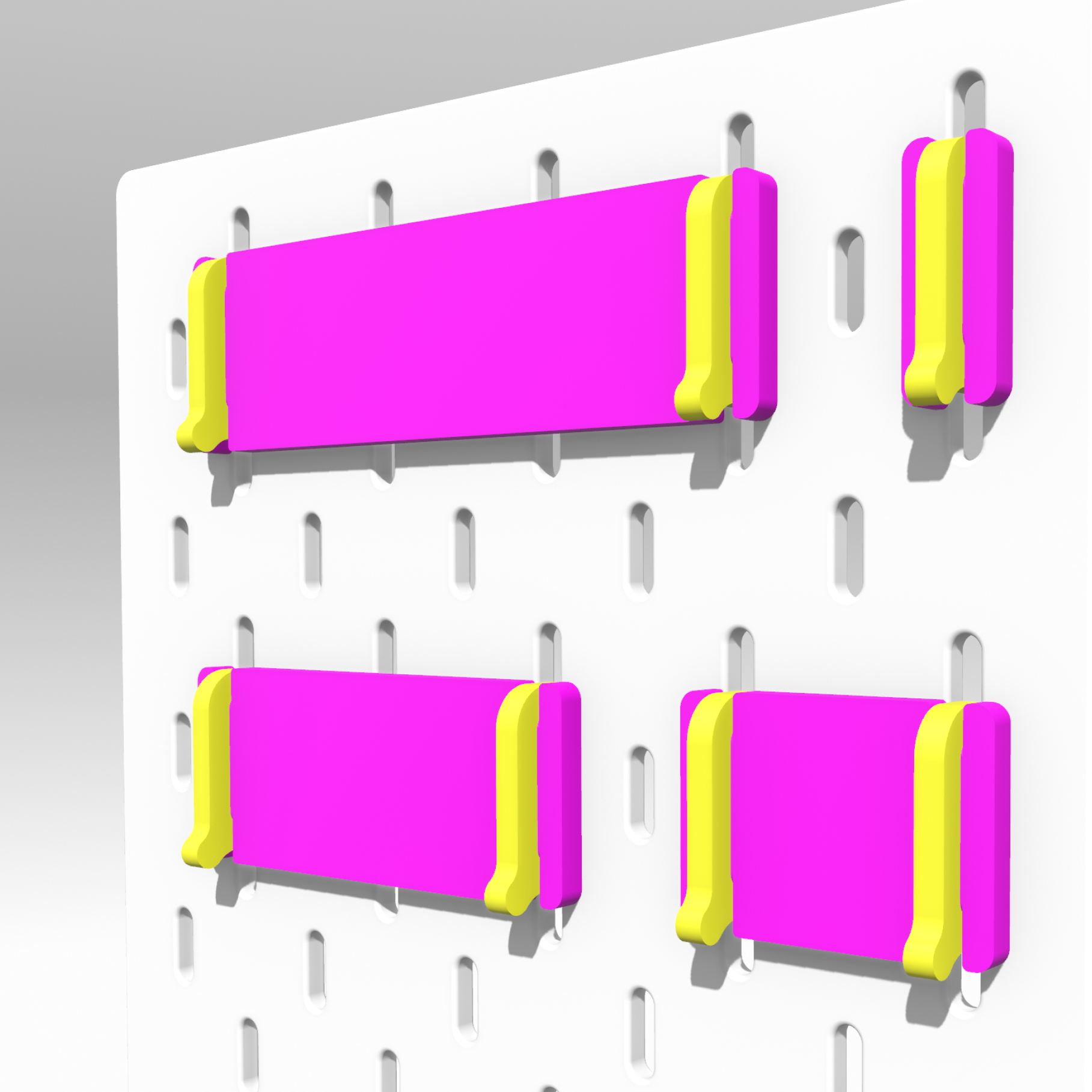 IKEA Skådis Secure Clip System Template