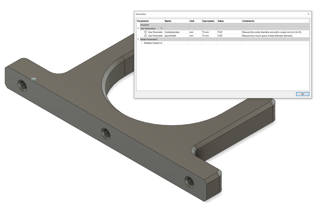 Radiator shelf bracket - photo 2
