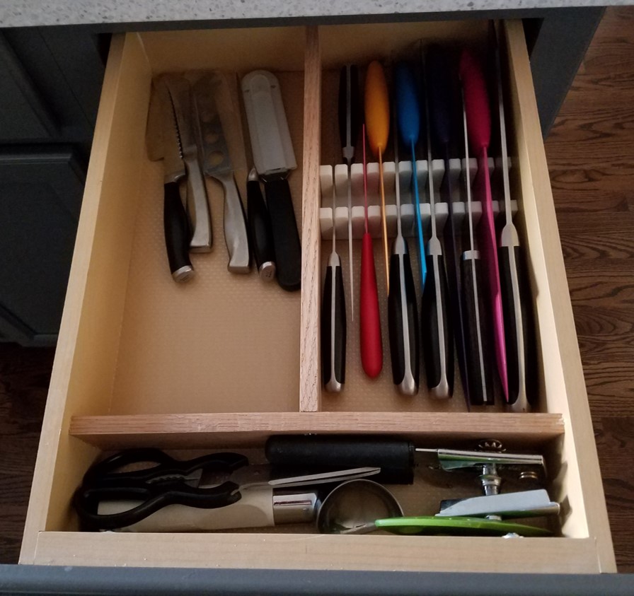 Drawer Knife Rack
