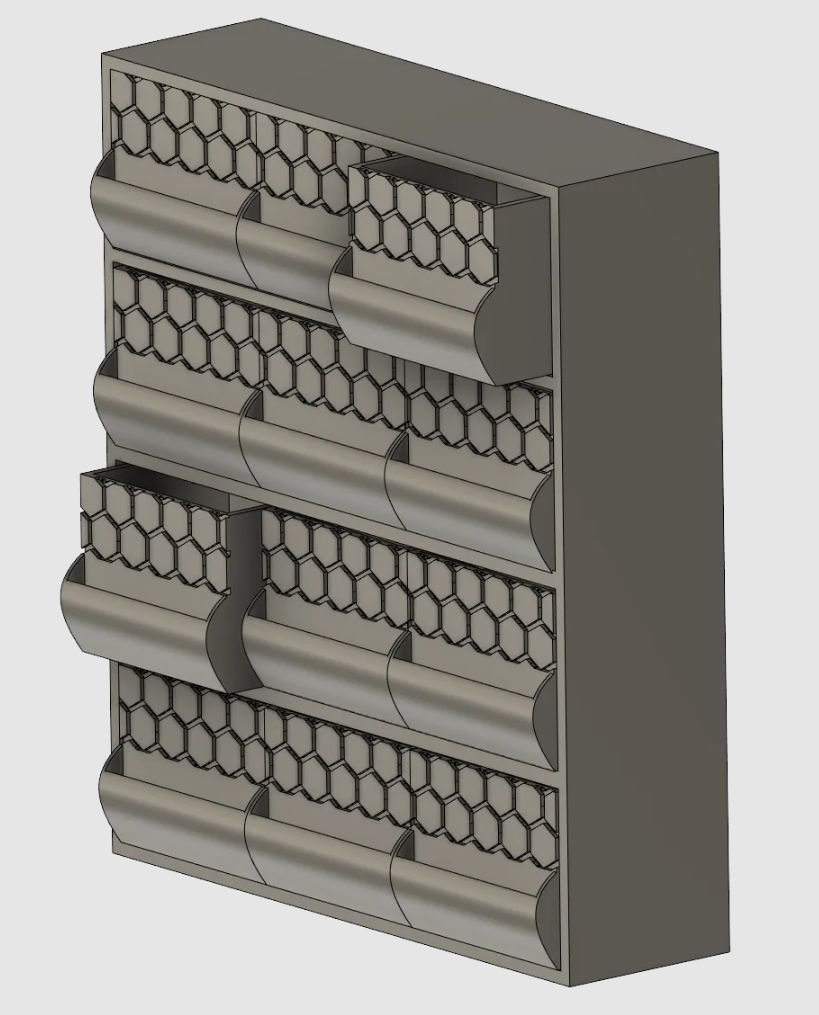 MEUBLE DE RANGEMENT AVEC CASIERS / STORAGE CABINET WITH LOCKERS - photo 3