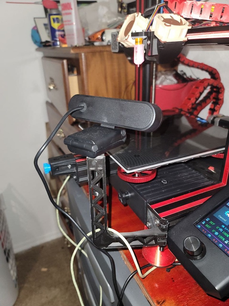 Web Cam Mount + camera Screw - photo 2