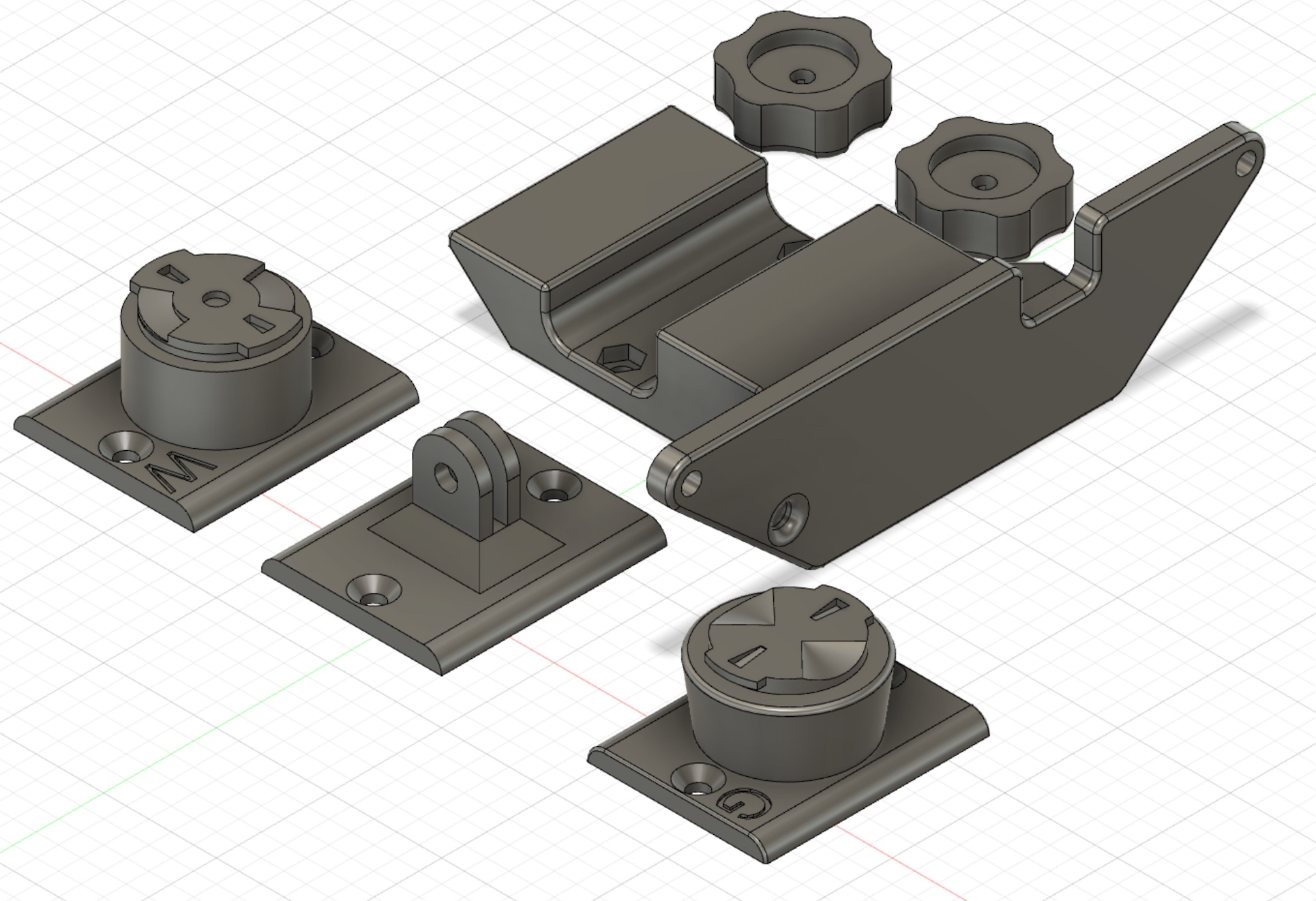 DJI Mini 3 RC / DJI Mini 4 RC2 "Bike Adapter" - photo 4